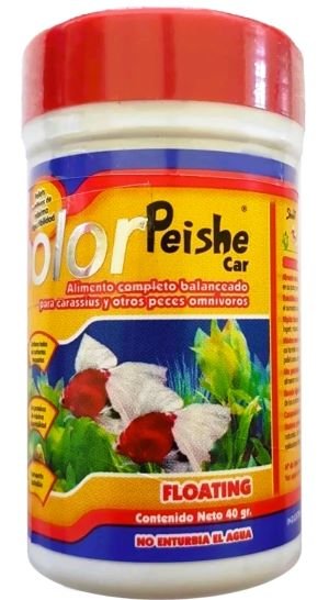 Alimento Shulet Peishe Car Color Flote 40grs Carassius