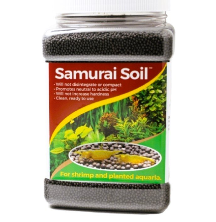 CARIB SEA SAMURAI SOIL SUBSTRATO PARA PLANTAS Y GAMBAS 3.5 LB (1.6 KG)