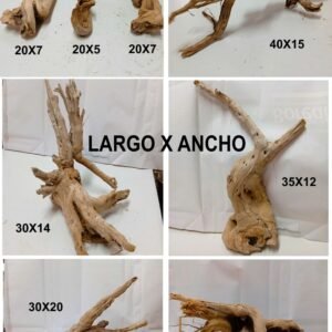 Raíz Troncos Madera Natural Nacional Acuario Decoracion
